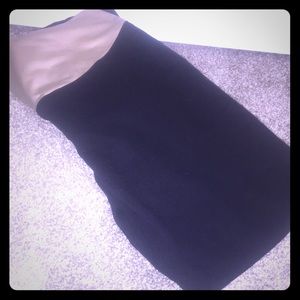 Petite maternity pants navy blue